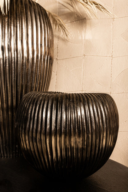 Russel Pot Zilver Ø32 x 30cm - depauwwonen