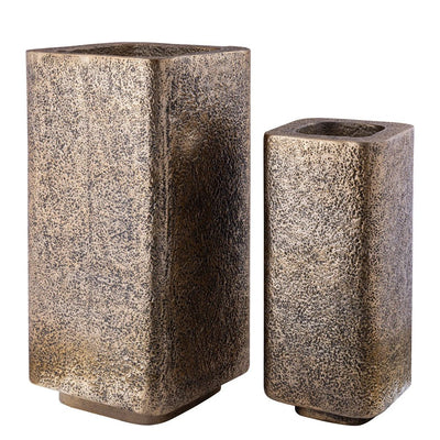 Indira Pot Goud Hoog - set van 2 by PTMD