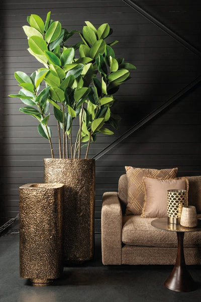 Indira Pot Goud Hoog - set van 2 by PTMD