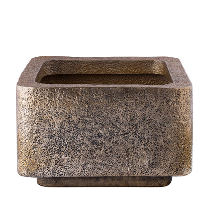 Indira Pot Goud laag set van 2 - depauwwonen