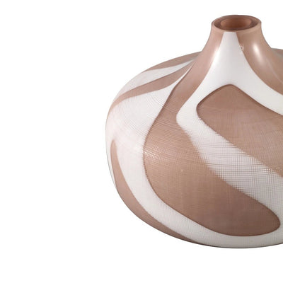 Nuhin Vaas Creme/Wit Klein by PTMD