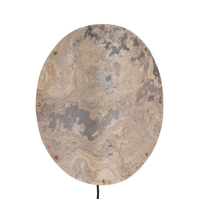 Kip Natuurstenen wandlamp groot by PTMD