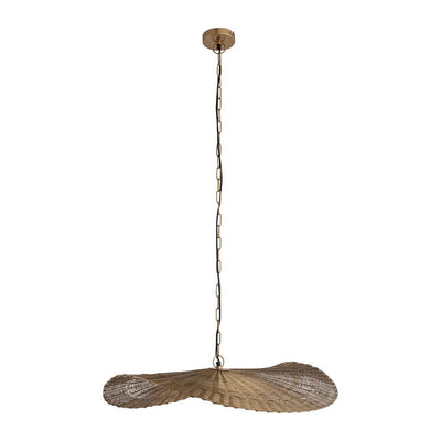 Shauney Gold ijzeren golvende hanglamp rond S by PTMD