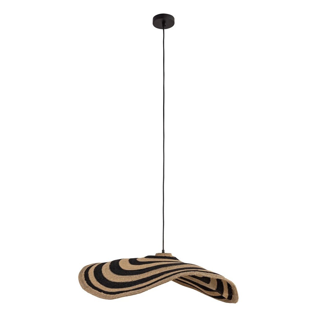Loulou Natuurlijke zeegras golvende hanglamp L by PTMD