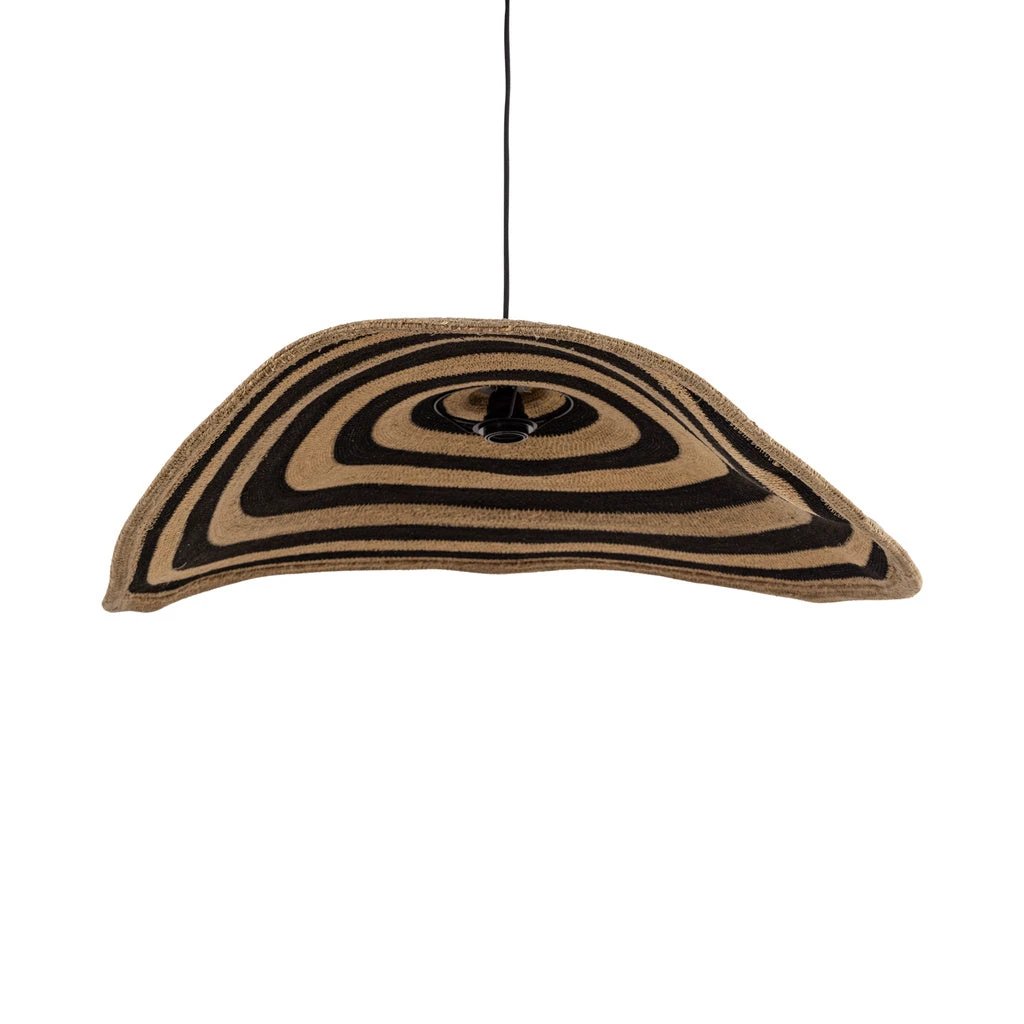 Loulou Natuurlijke zeegras golvende hanglamp L by PTMD