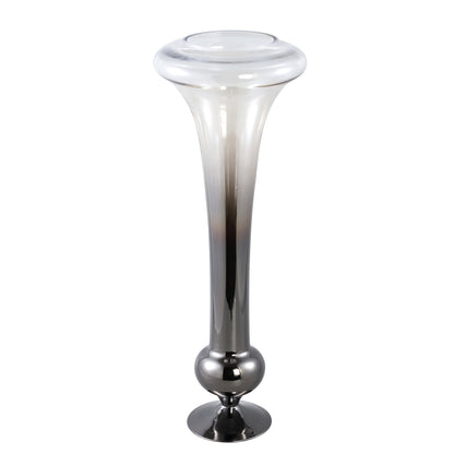 Keighla Vaas Zwart/Wit L - depauwwonen