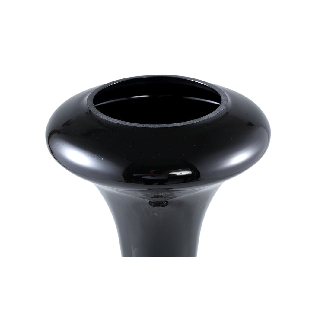 Keighla Vaas Zwart L - depauwwonen