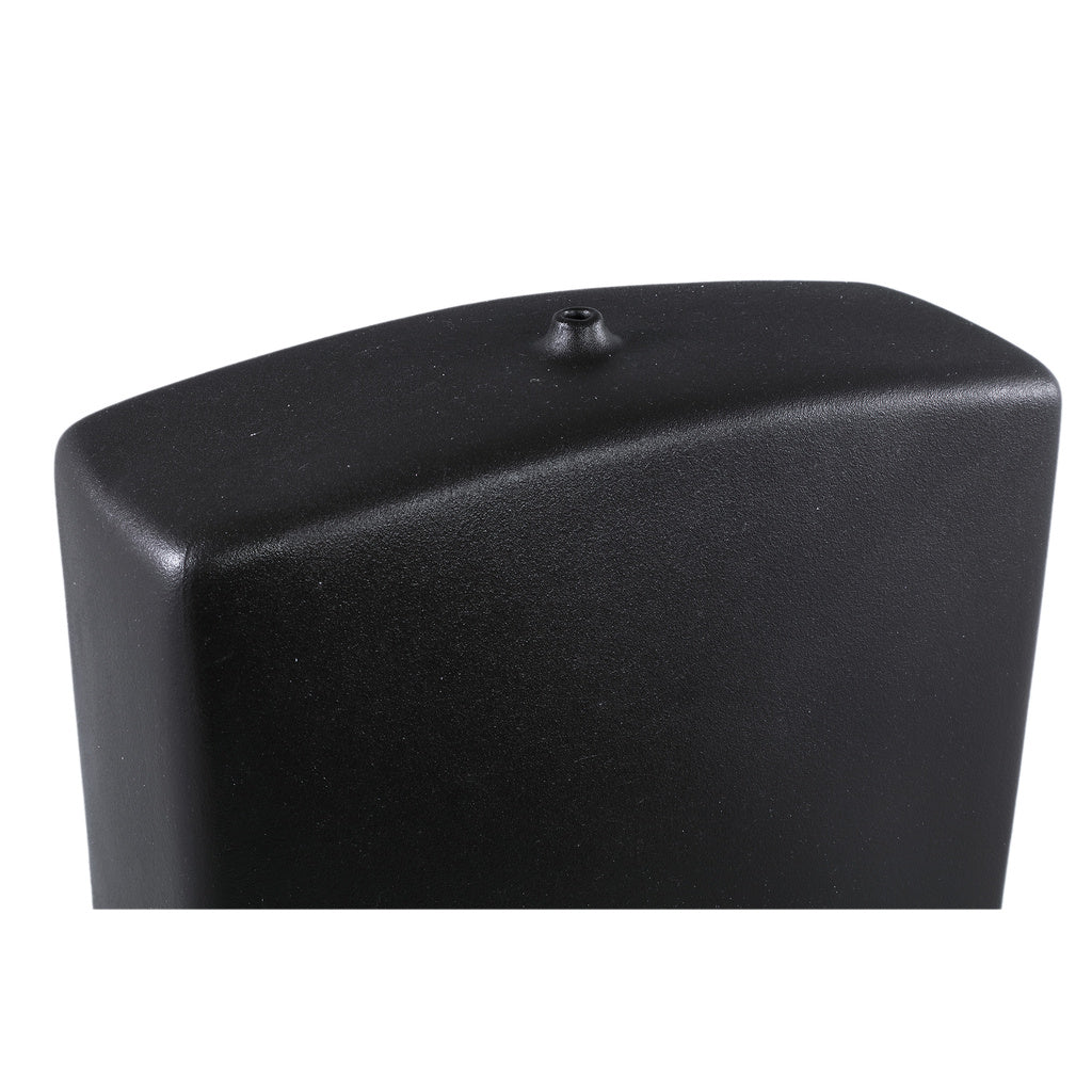 Janettee Zwarte rechthoekige keramische fles S - depauwwonen