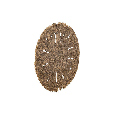 Sandee Gold gegoten aluminium wandpaneel zonnestraal S by PTMD