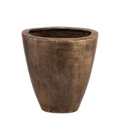 Qasem Pot Brass laag by PTMD