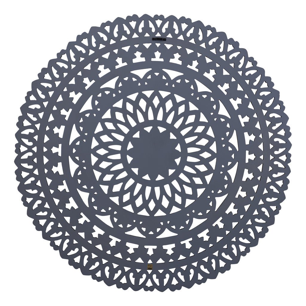 Farris Brown ronde MDF wandpaneel gesneden L - depauwwonen