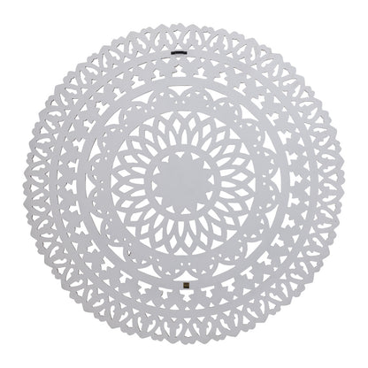 Farris Cream ronde mdf wandpaneel gesneden L - depauwwonen