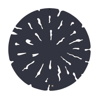 Bonte Cream MDF wandpaneel gegolfd gesneden rond L by PTMD