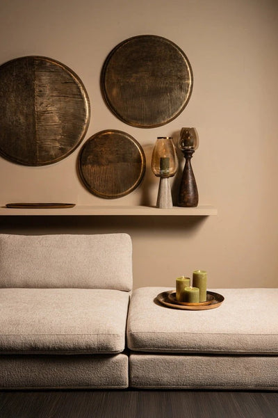 Jowad Antiek Gouden aluminium wandpaneel M by PTMD