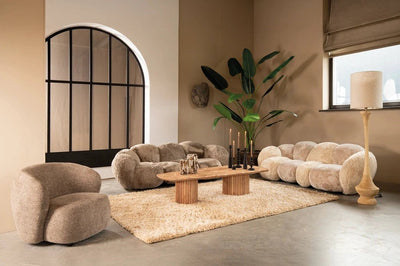 Curvae Sofa Lush Taupe by PTMD