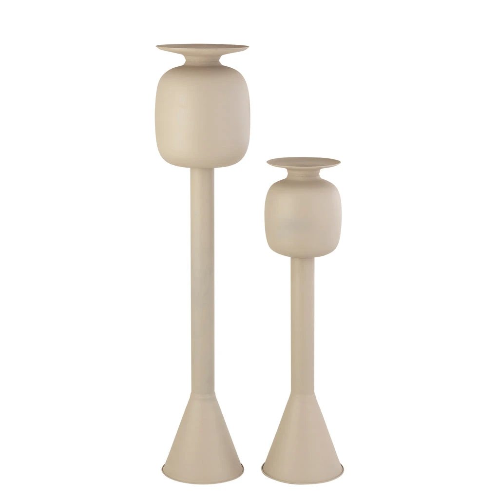 Dainah Roomijzeren pot op lange basis klein by PTMD