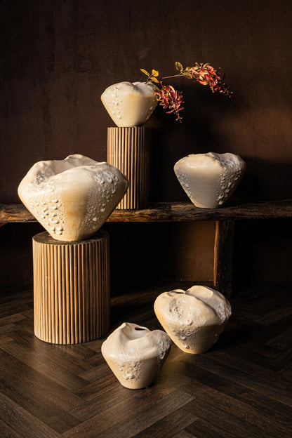 Dangelo Vaas Creme L - depauwwonen