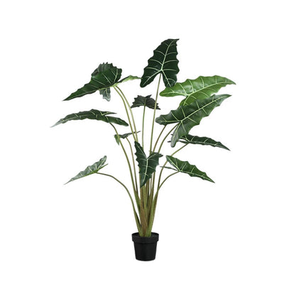 Groene Alocasia kunstplant in pot – L by PTMD