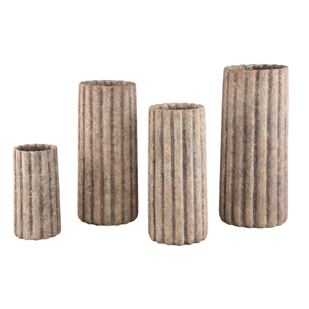 Jaydean Cementen Pot Hoog L by PTMD