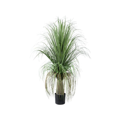 Groene Sprieten Kunstplant op kokospalmstam M by PTMD