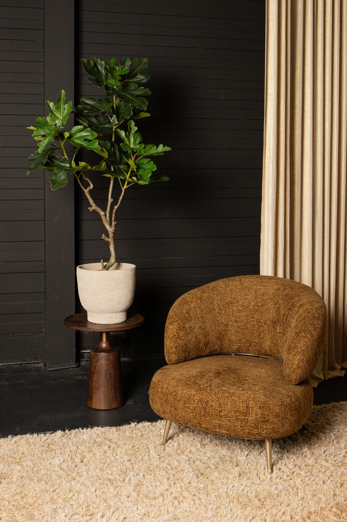 Kunst Groene vijgenboom in pot S - depauwwonen