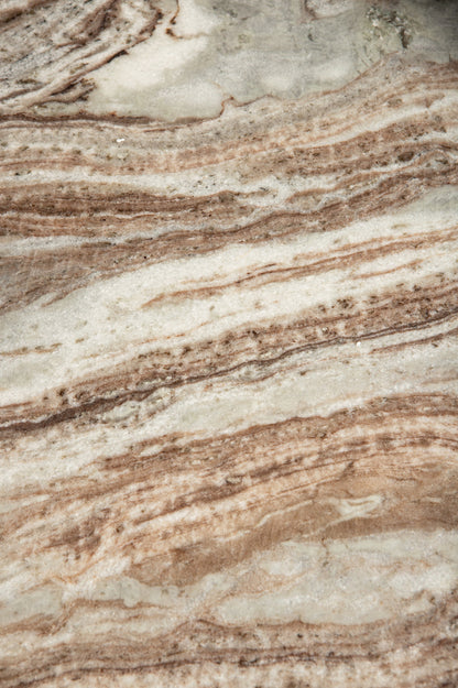 Diro Beige Marmeren 3-bal salontafel rond - depauwwonen