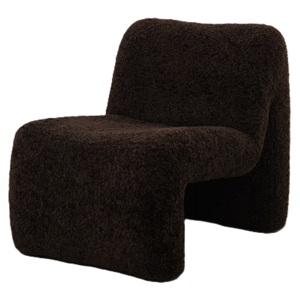 Oslo fauteuil teddy koffie - depauwwonen