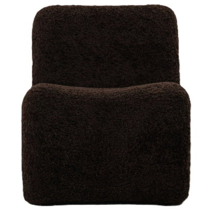 Oslo fauteuil teddy koffie - depauwwonen