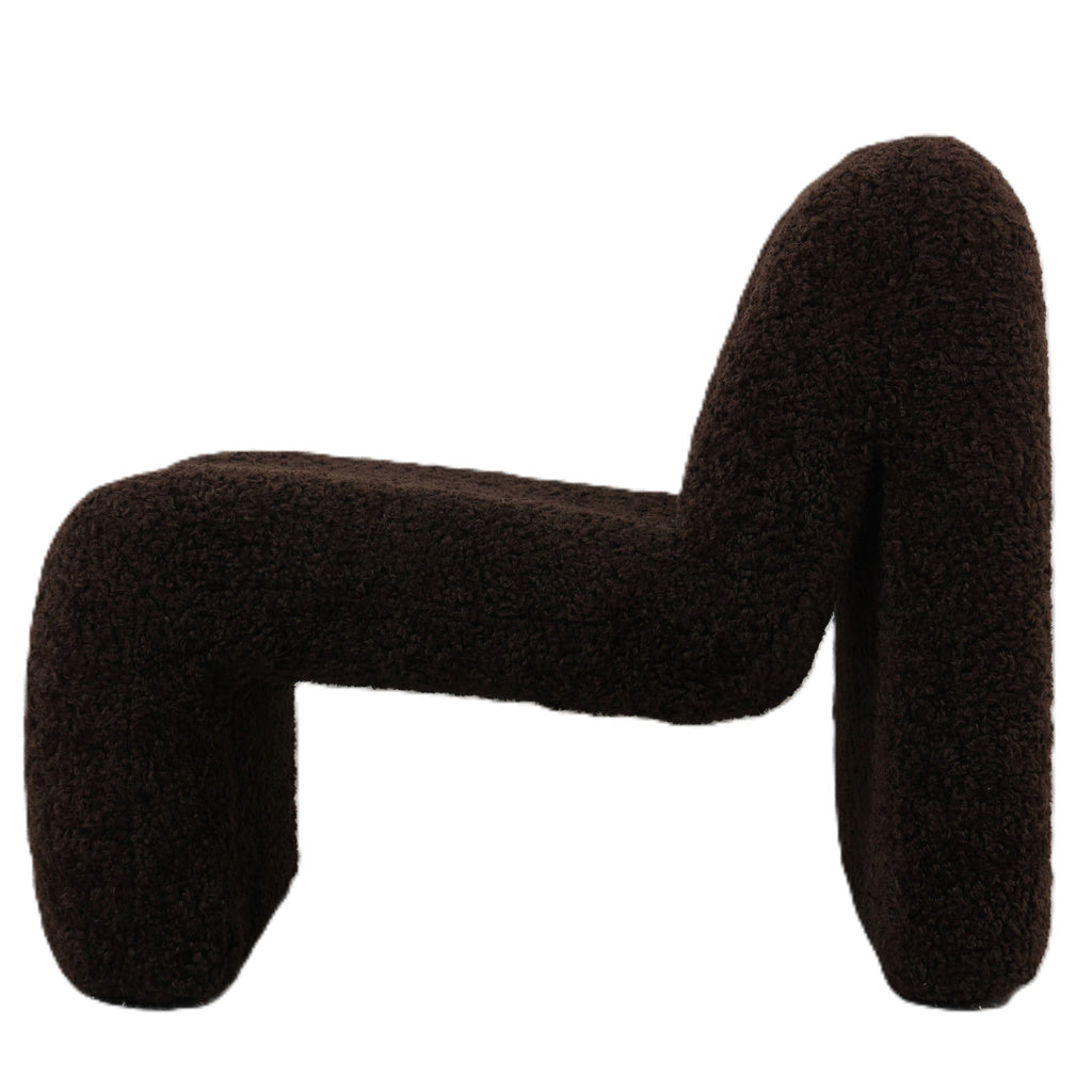 Oslo fauteuil teddy koffie - depauwwonen