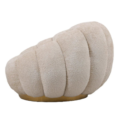 Daisy Fauteuil Cream met draaivoet by PTMD