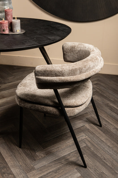 Eetkamerstoel Helsinki Stone (set van 2) - depauwwonen