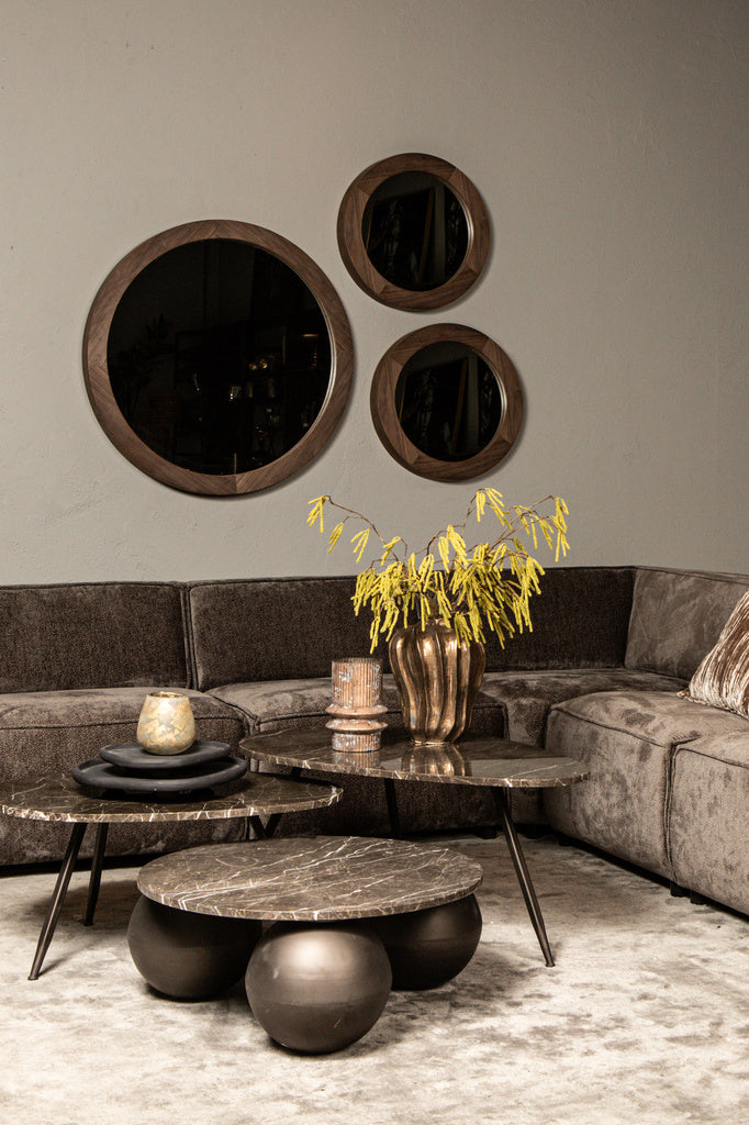 Skippy salontafel bruin marmer - depauwwonen