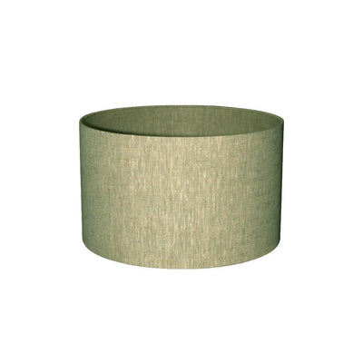 Rivvo Groene katoenen linnen lampenkap rond laag. by PTMD