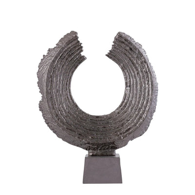 Apolline Bronzen Ronde Gegoten Aluminium Standbeeld L by PTMD