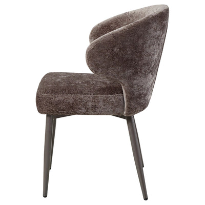 Ares Mocca Eetkamerstoel Aphrodite 7 Klei Poot by PTMD