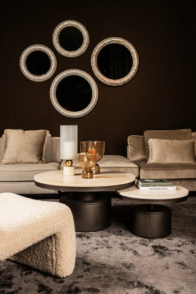 Bregt Salontafel Laag Beige Marmer by PTMD