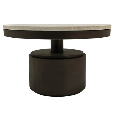 Bregt Salontafel Laag Beige Marmer by PTMD