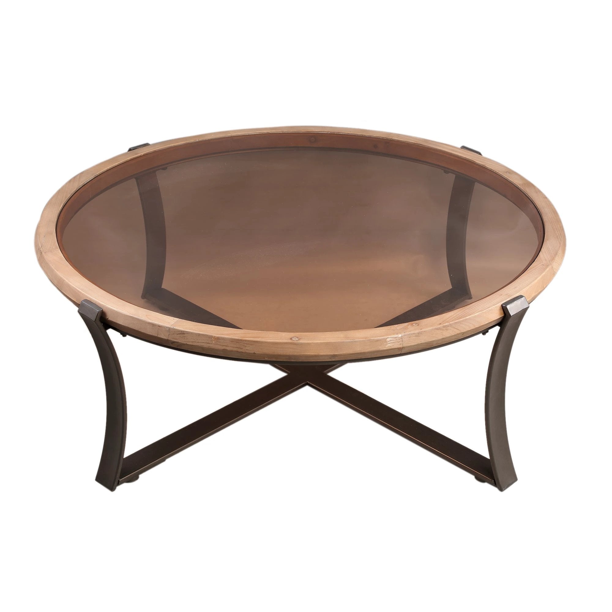 Cami Natuurlijke Sparrenhouten Salontafel L by PTMD