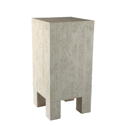 Chandar Cream MgO Rechthoekige Bijzettafel - depauwwonen