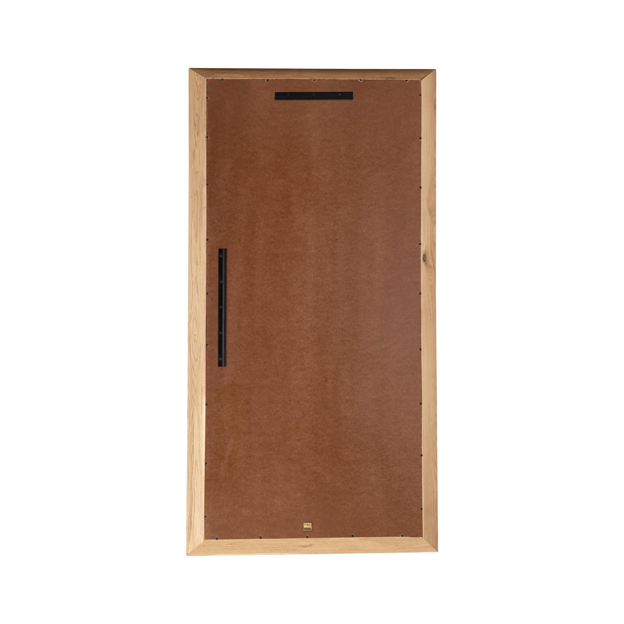 Chevar Natuurlijke eikenhouten spiegel Rechthoek L - depauwwonen