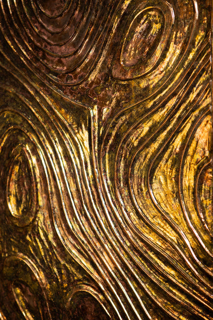 Connolly Oil Green Wood Rechthoekig Wandpaneel L - depauwwonen