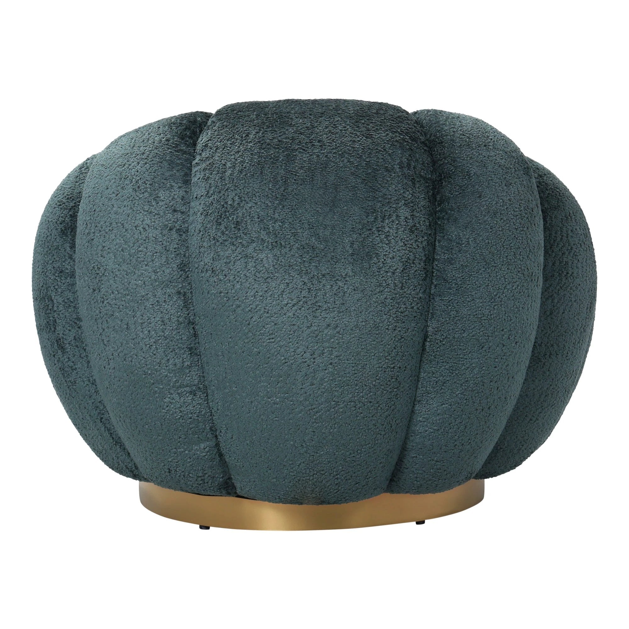 Daisy Fauteuil Teal met draaivoet by PTMD