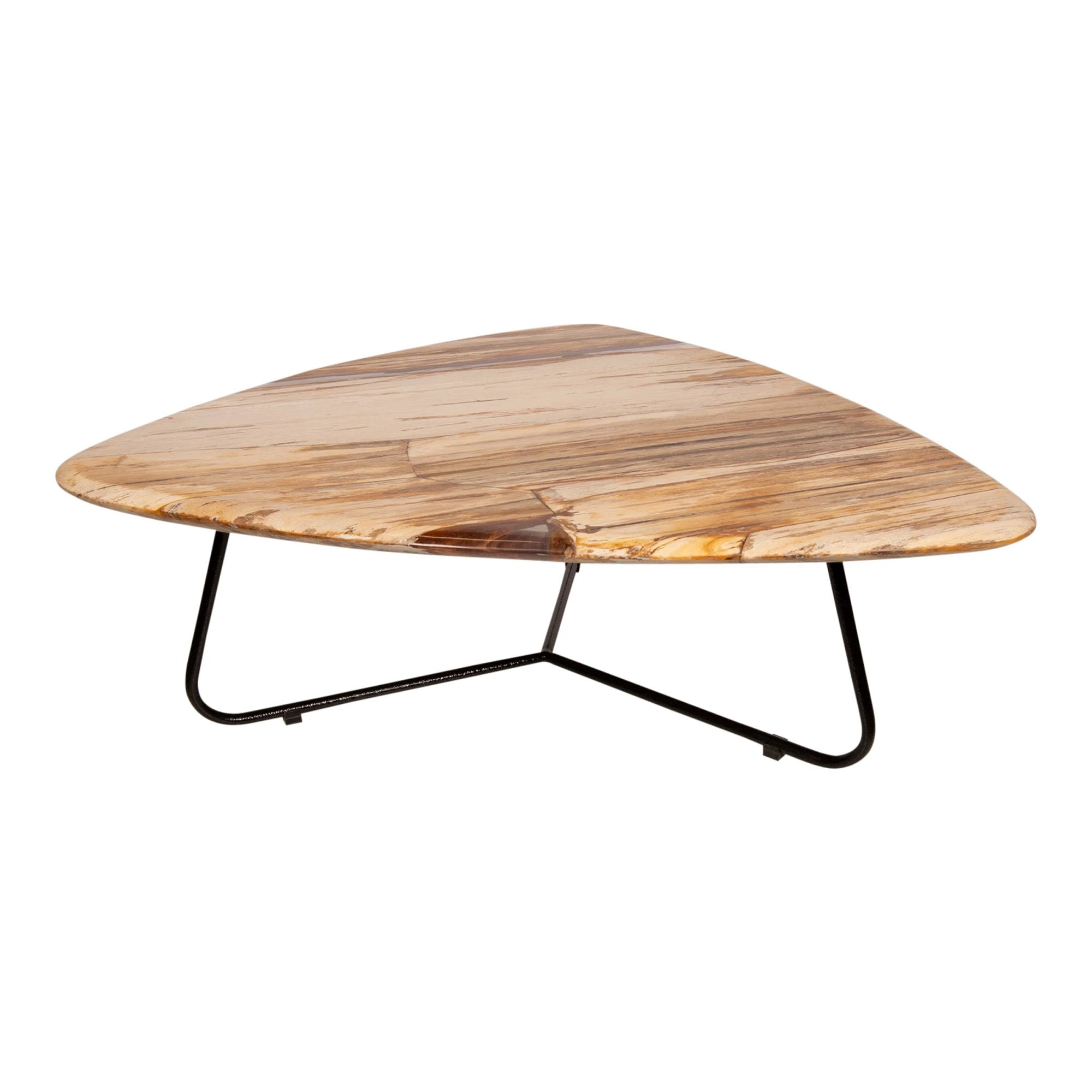 Deeba Salontafel Versteend Hout 95cm by PTMD
