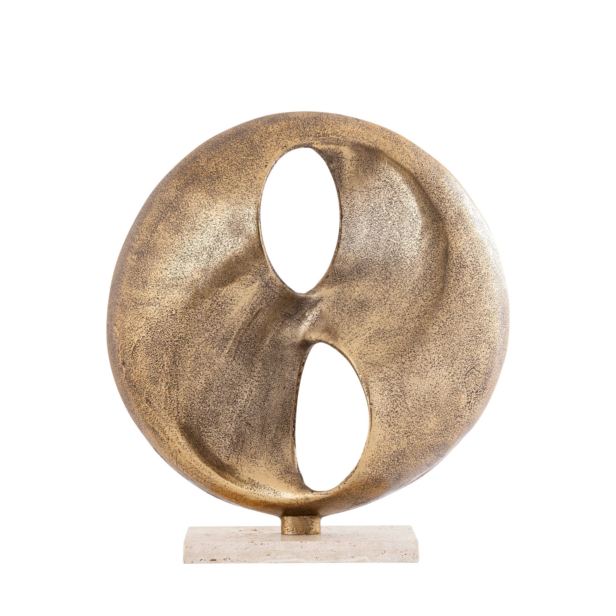 Deuie Messing Gegoten Aluminium Standbeeld by PTMD