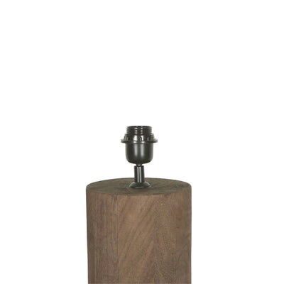 Elaine Brown Mango Houten Ronde Vloerlampvoet by PTMD