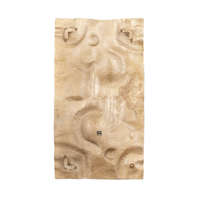 Eogan Gouden Gegoten Aluminium Wandpaneel Rechthoek by PTMD