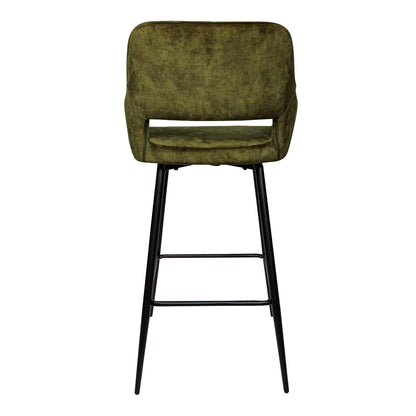 Fallon Velvet Groene Barkruk (set van 2) - depauwwonen