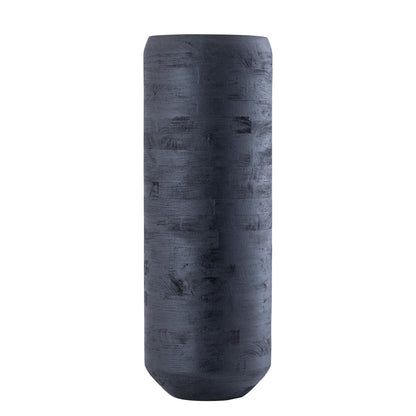 Gerd Zwarte Mangohouten Pot Ronde Rand L - depauwwonen