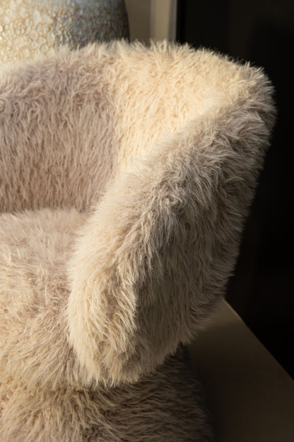 Hermes Beige Eetkamerstoel Hair - depauwwonen