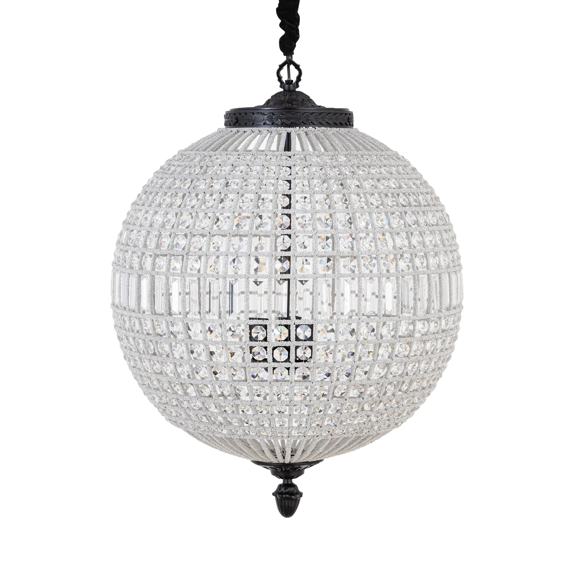 Jaris Crystal Hangende Bal Kroonluchter Lamp L by PTMD